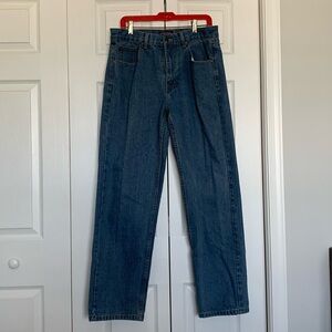 Mens 34W X 32L Relaxed Fit Jeans